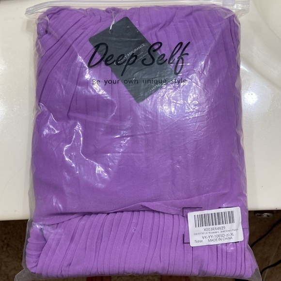 Tiered Chiffon Mini Dress - NWT - Picture 2 of 2